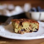 Gluten Free Blueberry Yogurt Coffee Cake
