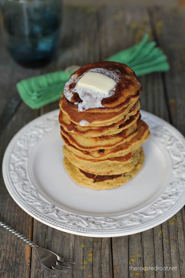 Gluten Free Morning Glory Pancakes