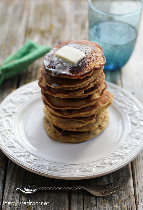 Gluten Free Morning Glory Pancakes