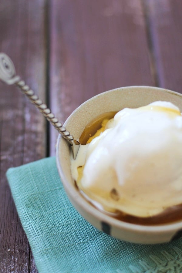 Vanilla Bean &amp; Honey Frozen Yogurt