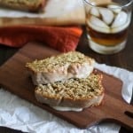 Eggnog Bread with Boozy Maple Glaze (gluten free) | www.theroastedroot.net #glutenfree