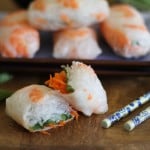How to Make Homemade Spring Rolls with Peanut Sauce