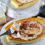Turkey Bolognese Stuffed Spaghetti Squash