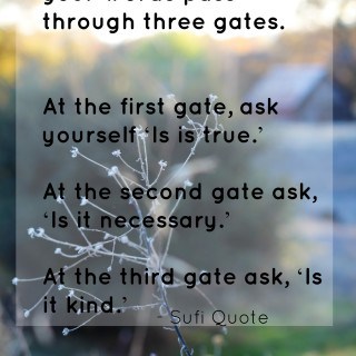 Before you speak... #sufi #quote