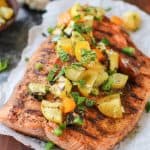How to Perfectly Grill Salmon | TheRoastedRoot.net #copperriversalmon #sustainablesalmon #wildalaskansalmon #paleo #healthy