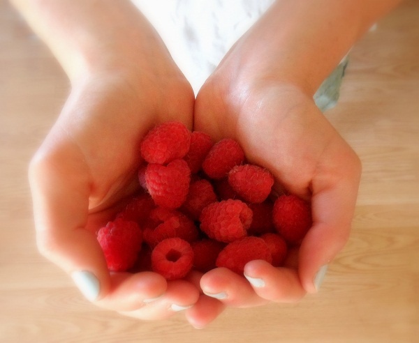 Raspberry Mint Simple Syrup