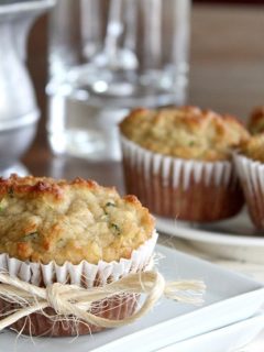 Almond Flour Zucchini Muffins (gluten-free!)