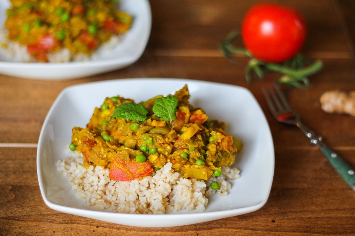 Indian Eggplant Curry - authentic Bhaingan Bharta recipe that is easy to make and so delicious