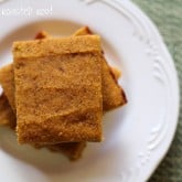 Coconut Flour Pumpkin Squares