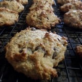 chocolate chunk almond flour scones