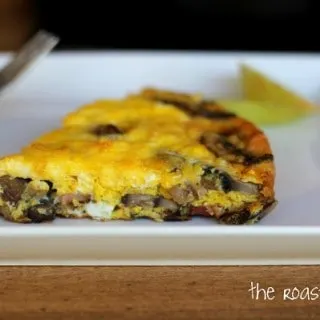 Bacon & Mushroom Frittata