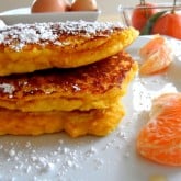 Citrus Coconut Flour Pancakes (gluten-free)