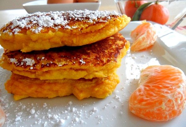 Citrus Coconut Flour Pancakes (gluten-free)