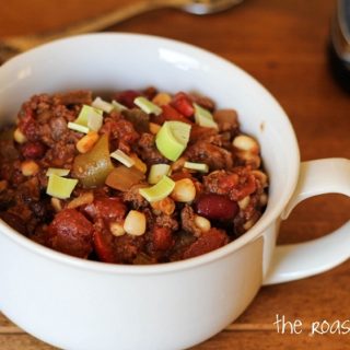 Roasted Pepper Elk Chili