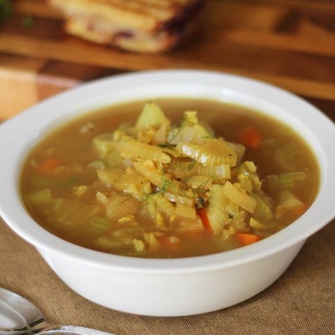 Fennel & Rice Soup