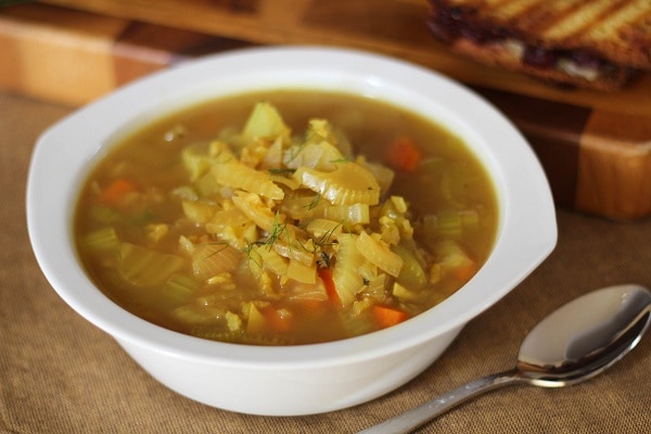 Fennel & Rice Soup