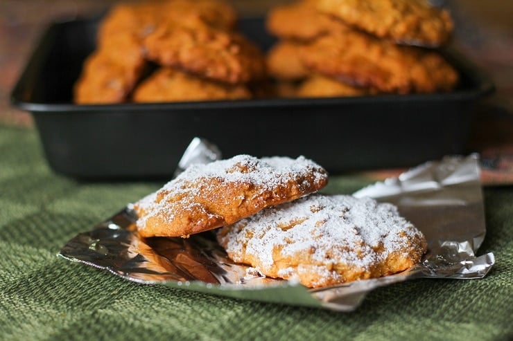 Gluten-Free Sweet Potato Ginger Cookies - taste like muffin tops!