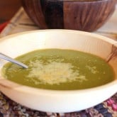 Roasted Eggplant Split Pea Soup