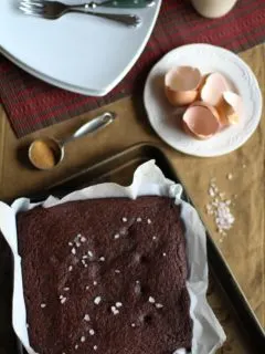 Chocolate Beet Cake - gluten-free and refined sugar-free, made with almond flour | TheRoastedRoot.net #dessert #glutenfree