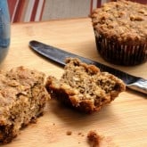 Oatmeal Walnut Muffins