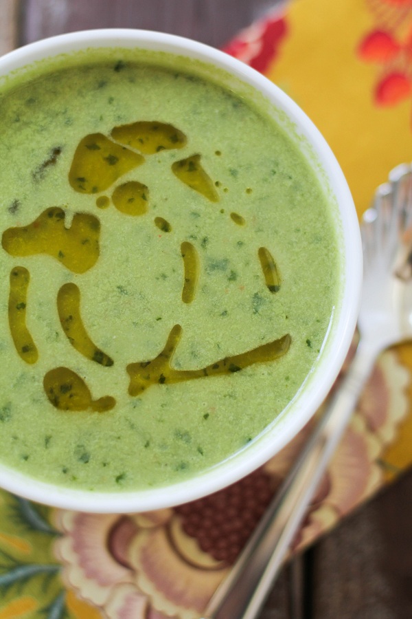 Kale & Artichoke Soup | www.theroastedroot.net