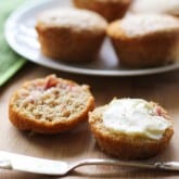 Strawberry Orange Muffins with Spelt Flour | https://www.theroastedroot.net