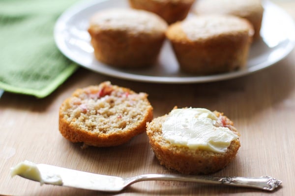 Strawberry Orange Muffins with Spelt Flour | https://www.theroastedroot.net