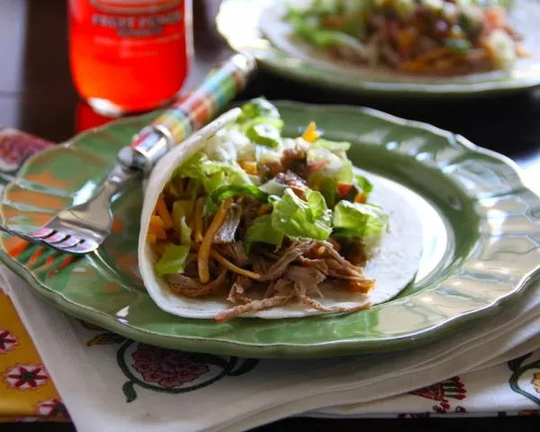 Mexican Pulled Pork Tacos from Climbing Grier Mountain