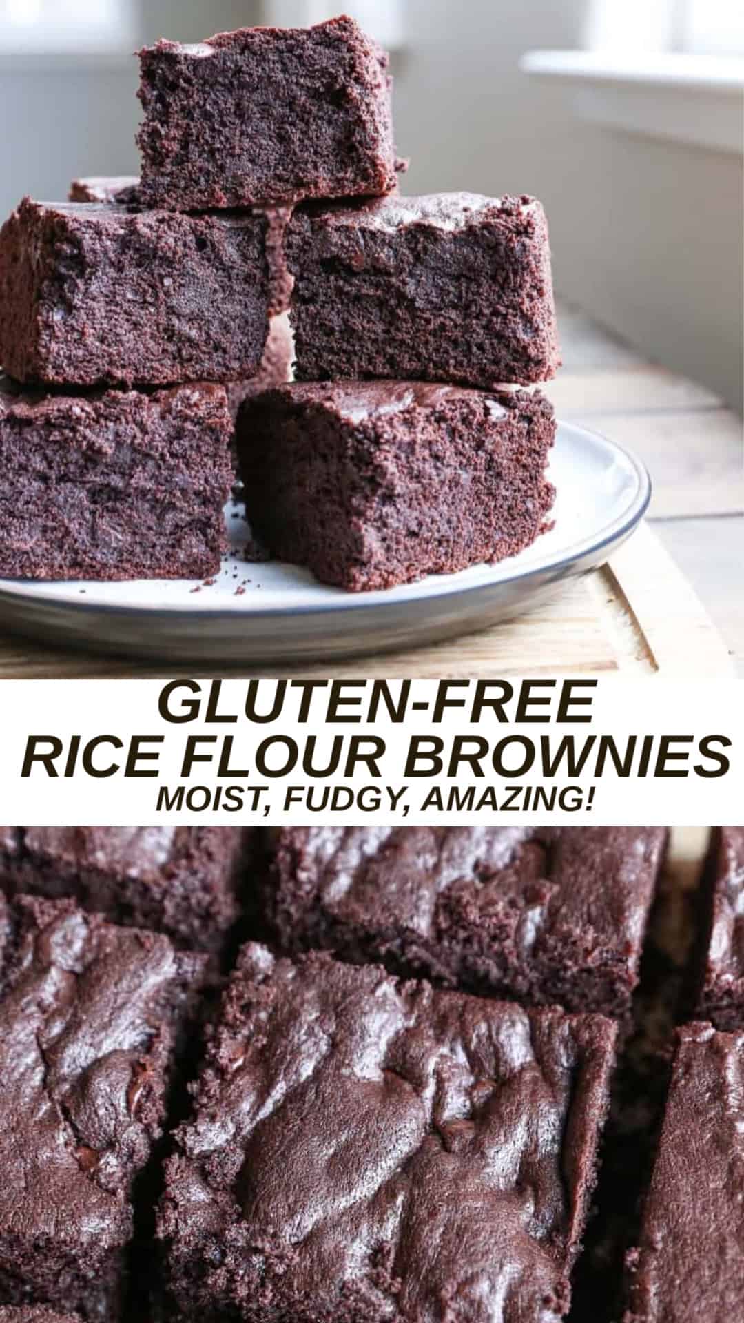 Gluten Free Brown Rice Flour Brownies The Roasted Root