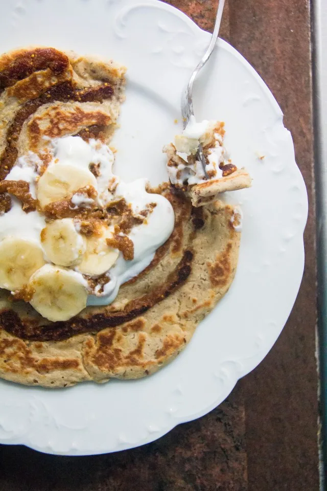 Yeah...Imma Eat That - Gluten Free Fig Newton Pancake