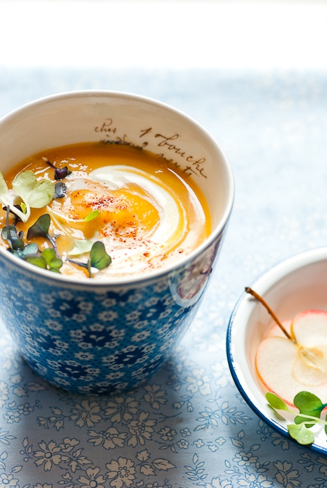 Butternut Squash and Root Vegetable Soup from Inspiring the Every Day