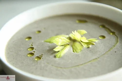 Creamy Mushroom Soup from Heather Christo