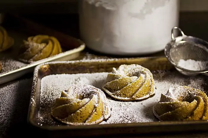 Gluten-free, Grain-free Sour Cream Pumpkin Cakelettes from Smith Bites