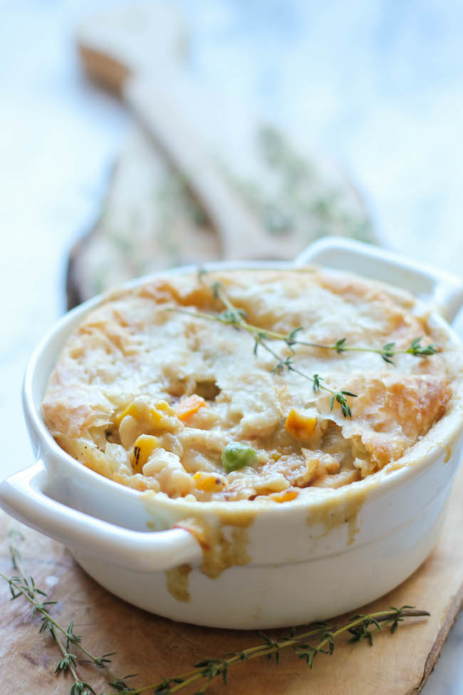 Leftover Turkey Pot Pie from Damn Delicious + 50 Thanksgiving Leftover Recipes