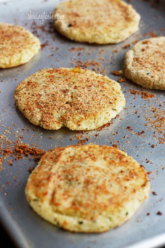 Parmesan Leftover Mashed Potato Patties from Skinny Taste + 50 Thanksgiving Leftover Recipes