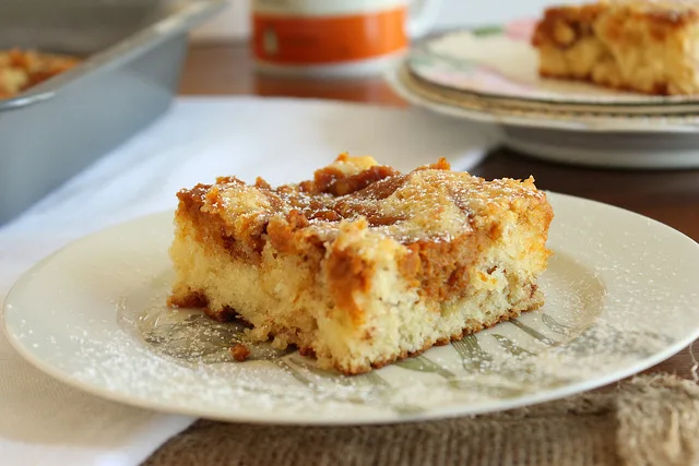 Pumpkin Swirl Cake from Eat Your Heart Out + 50 Thankgiving Leftover Recipes