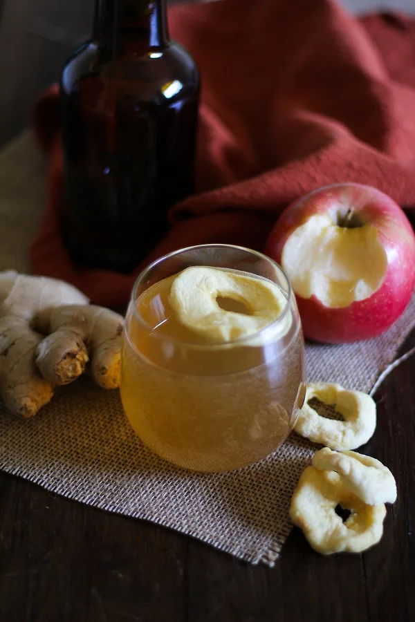 Homemade Apple Ginger Kombucha + 10 Things You Need to Know About Kombucha | www.theroastedroot.net