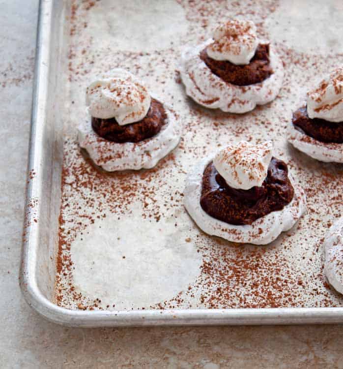 Chocolate Cream Meringue Pies + 50 Gluten-Free Christmas Cookie Recipes