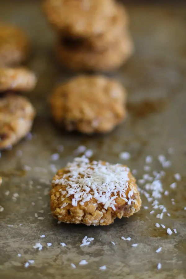 Coconut Sweet Potato Cookies - gluten free, and naturally sweetened | www.theroastedroot.net