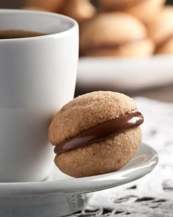 Gluten-free Hazelnut Cookies from Beth Dunham + 50 Gluten-Free Christmas Cookies | www.theroastedroot.net #glutenfree