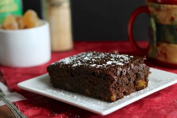 Double Gingerbread Cake from Stephie at Eat Your Heart Out | www.theroastedroot.net