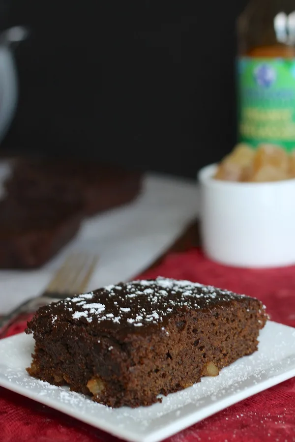 Double Gingerbread Cake from Stephie at Eat Your Heart Out | www.theroastedroot.net