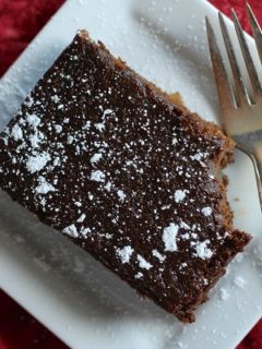 Double Gingerbread Cake by Stephie from Eat Your Heart Out | www.theroastedroot.net