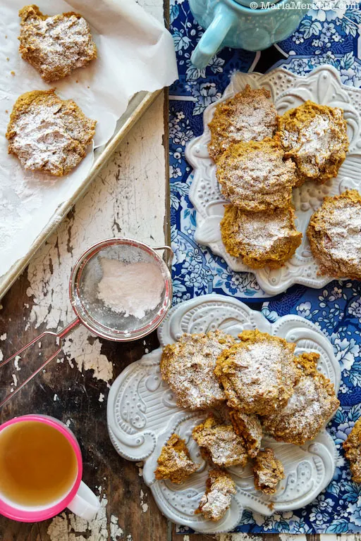 Sweet Potato Anytime Cookies from Family Fresh Cooking + 50 Gluten-Free Christmas Cookie Recipes | www.theroastedroot.net #glutenfree Sweet Potato Anytime Cookies from Family Fresh Cooking + 50 Gluten-Free Christmas Cookie Recipes | www.theroastedroot.net #glutenfree