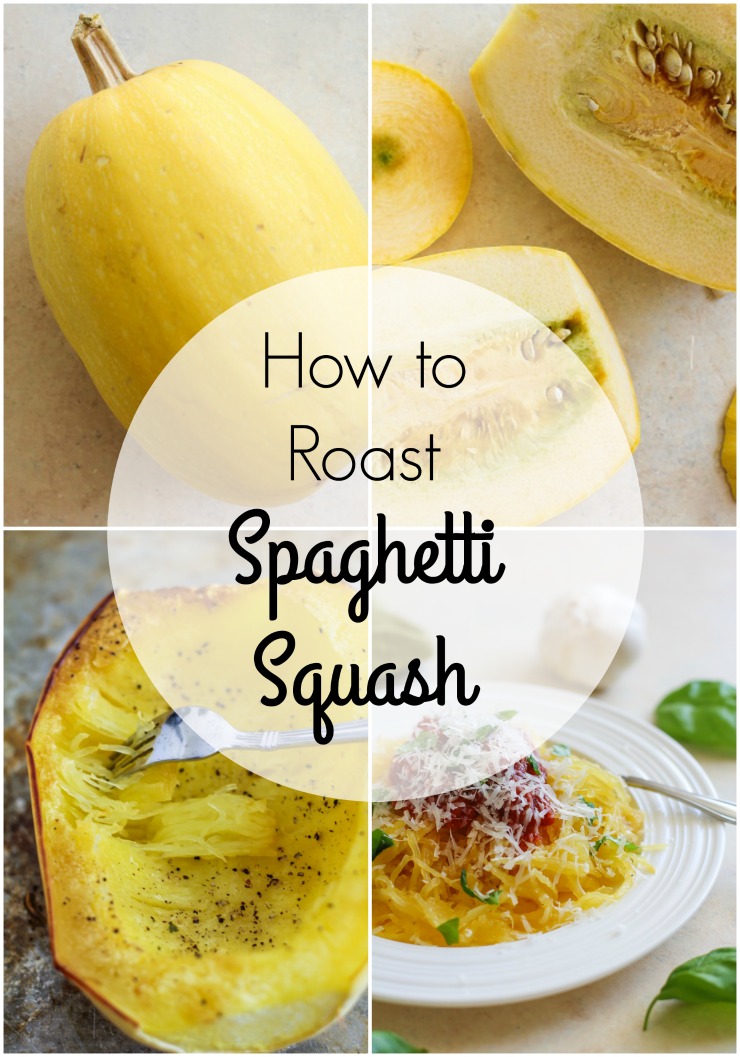 Cómo asar espaguetis de calabaza - un tutorial con fotos |TheRoastedRoot.net #healthy #recipe #howto