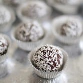 Almond Joy Chocolate Truffles | www.theroastedroot.net