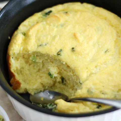 Buttermilk Spoonbread (gluten free) | www.theroastedroot.net