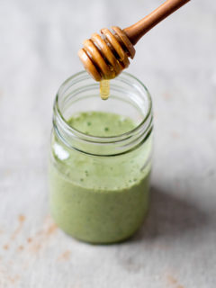 Kale-Ginger Detox Smoothie | www.theroastedroot.net