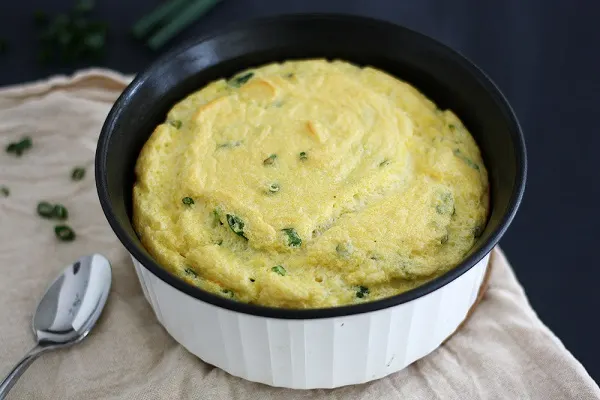 Buttermilk Spoonbread (gluten free) | www.theroastedroot.net