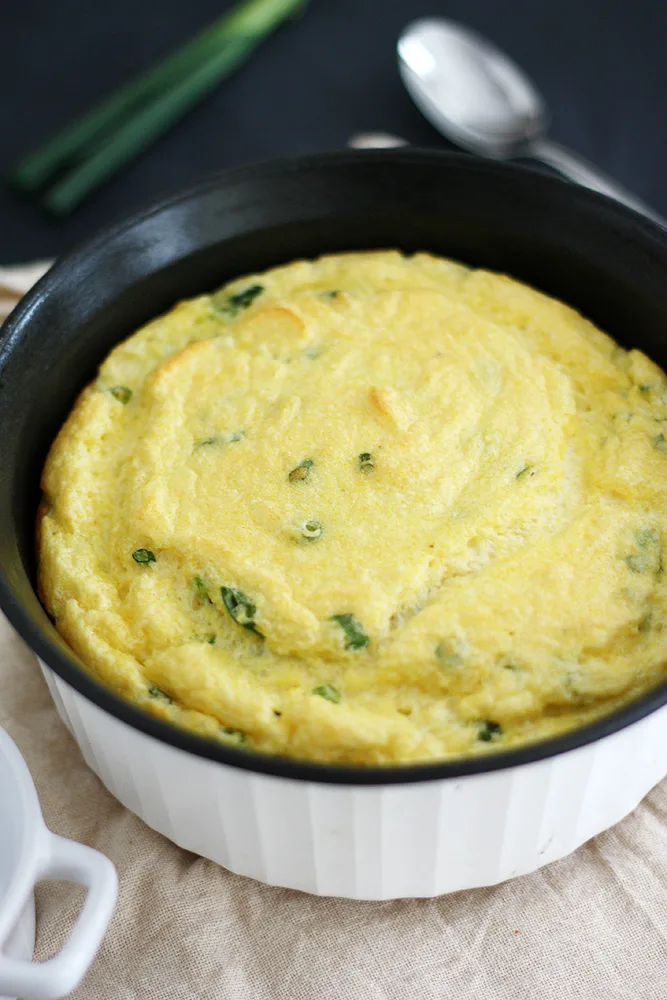 Buttermilk Spoonbread (gluten free) | www.theroastedroot.net